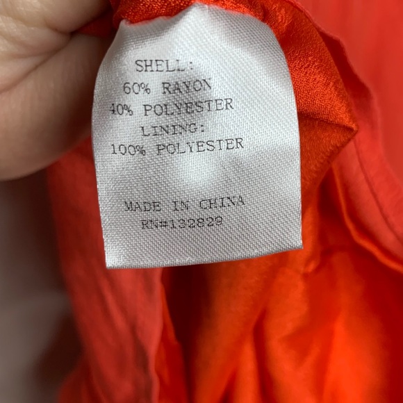 Superdown libby deep v romper orange M - Picture 8 of 8